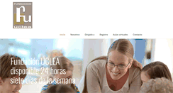 Desktop Screenshot of fundacionuclea.org